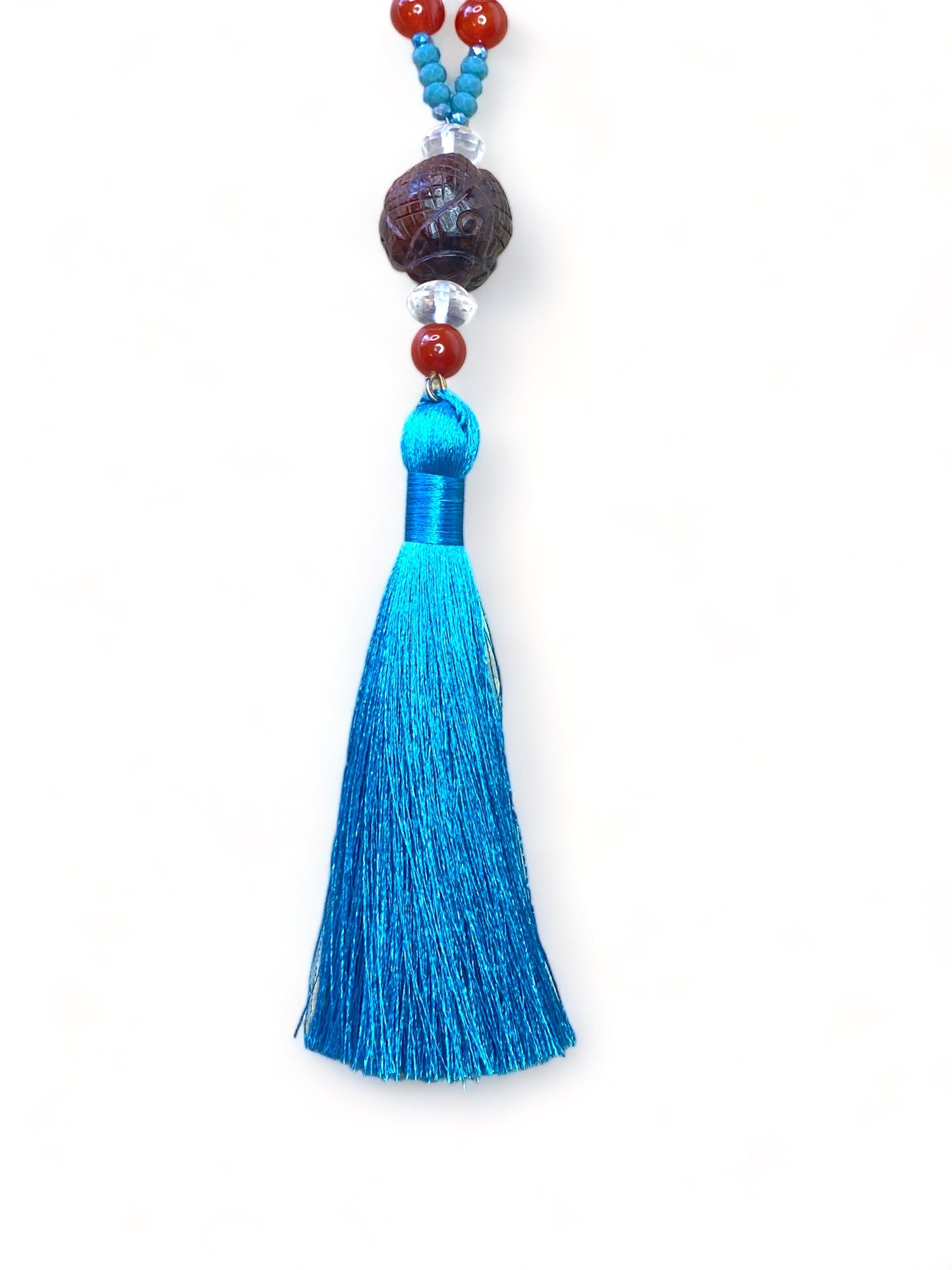 Blue Tassel on Sparkles