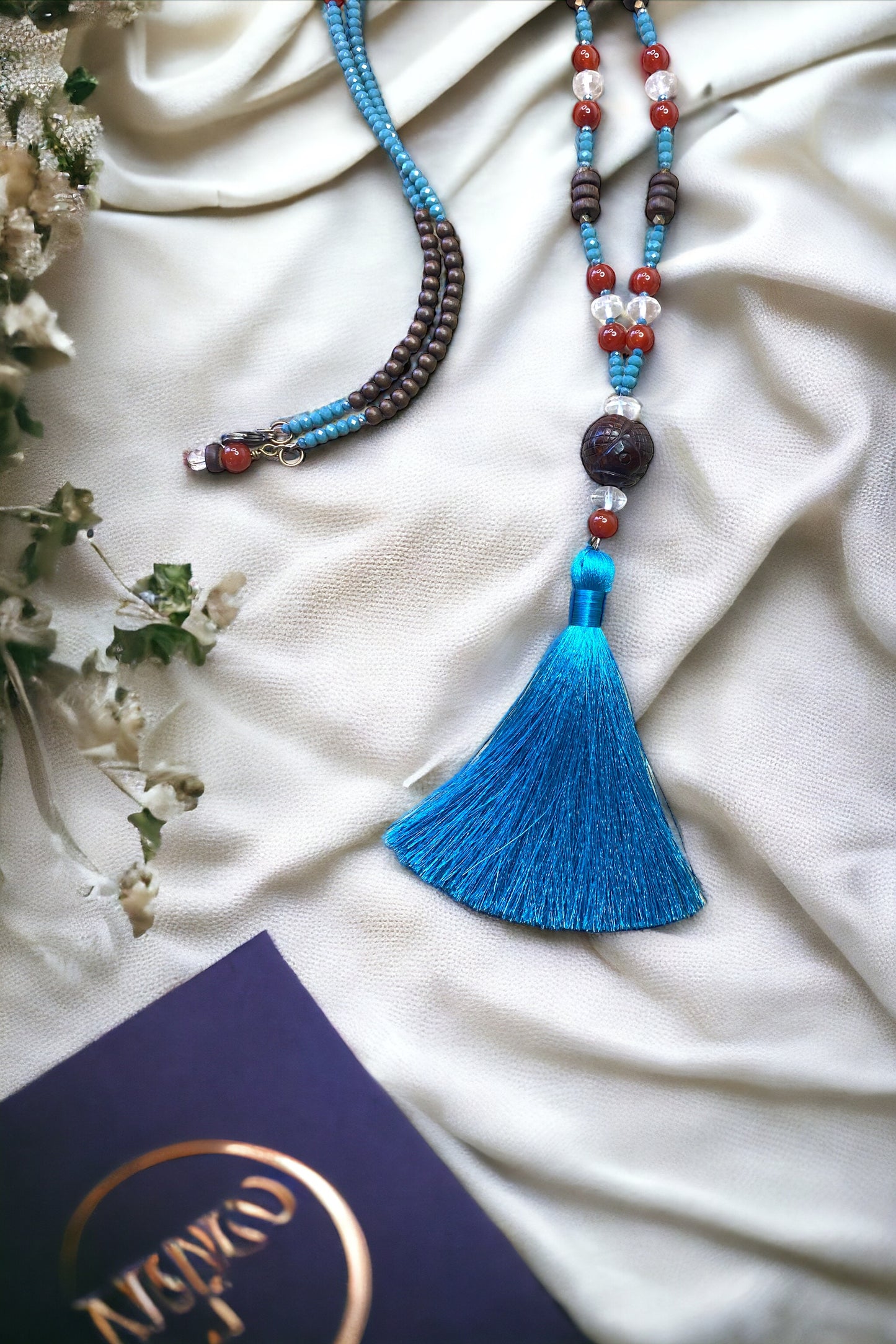 Blue Tassel on Sparkles