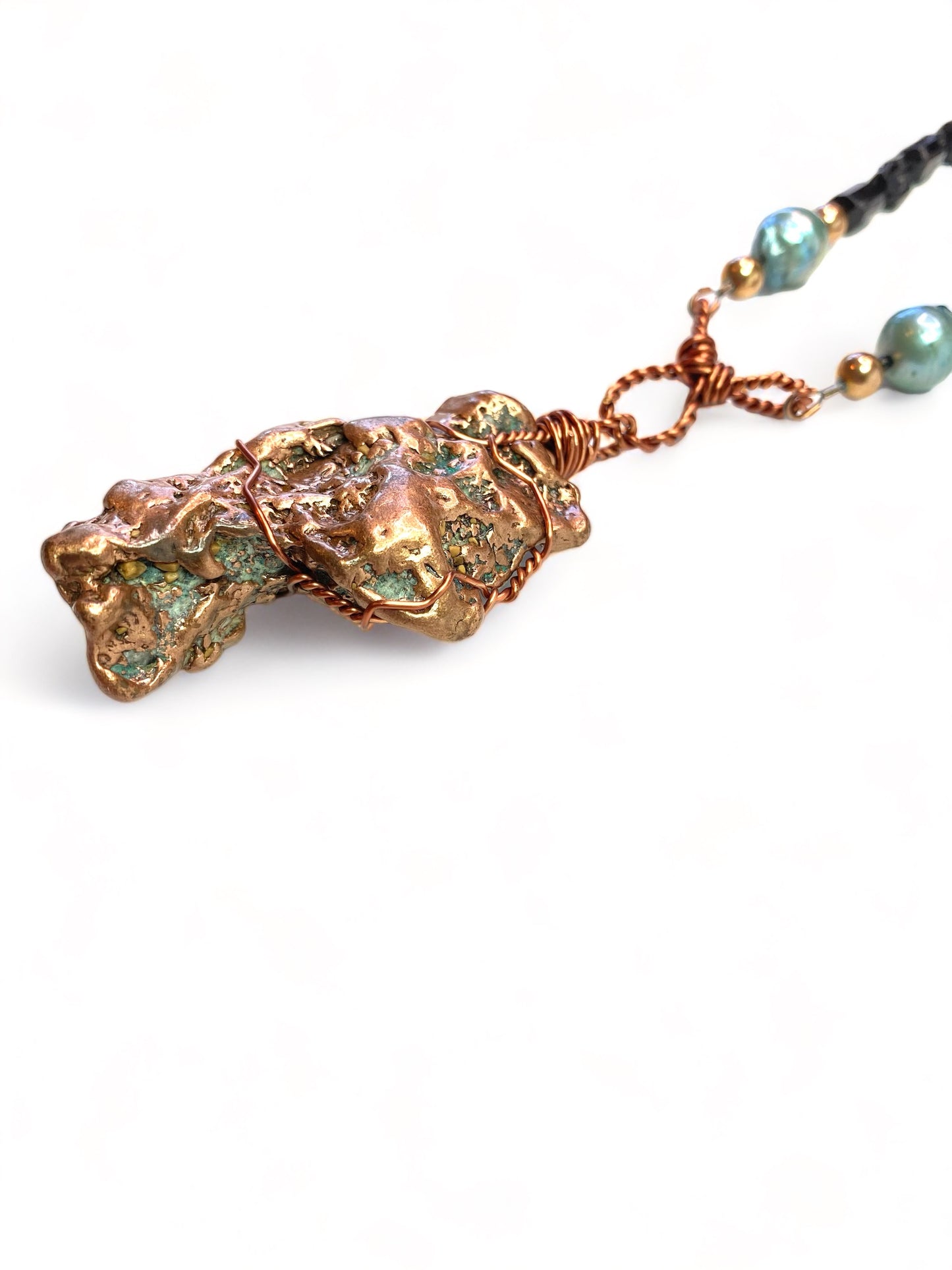 Copper on Tourmaline