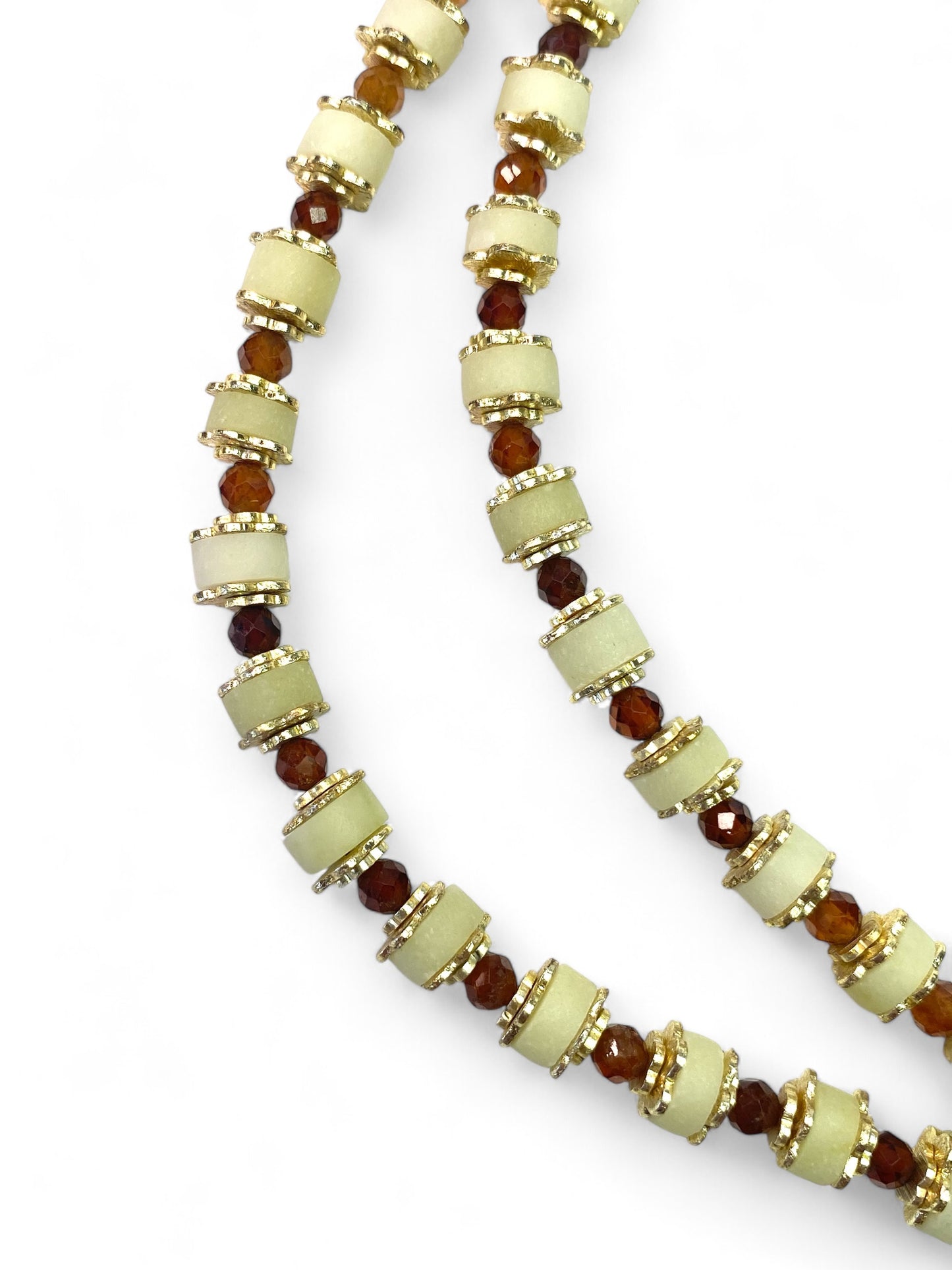 NEW!! Jade & Garnet Strand