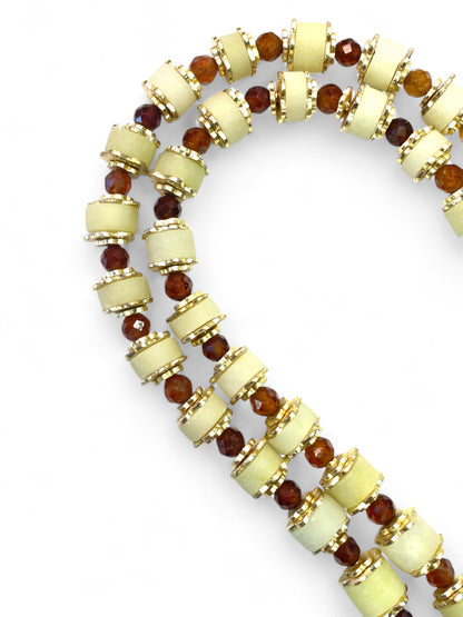 NEW!! Jade & Garnet Strand