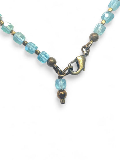 NEW!! Labradorite on Apatite