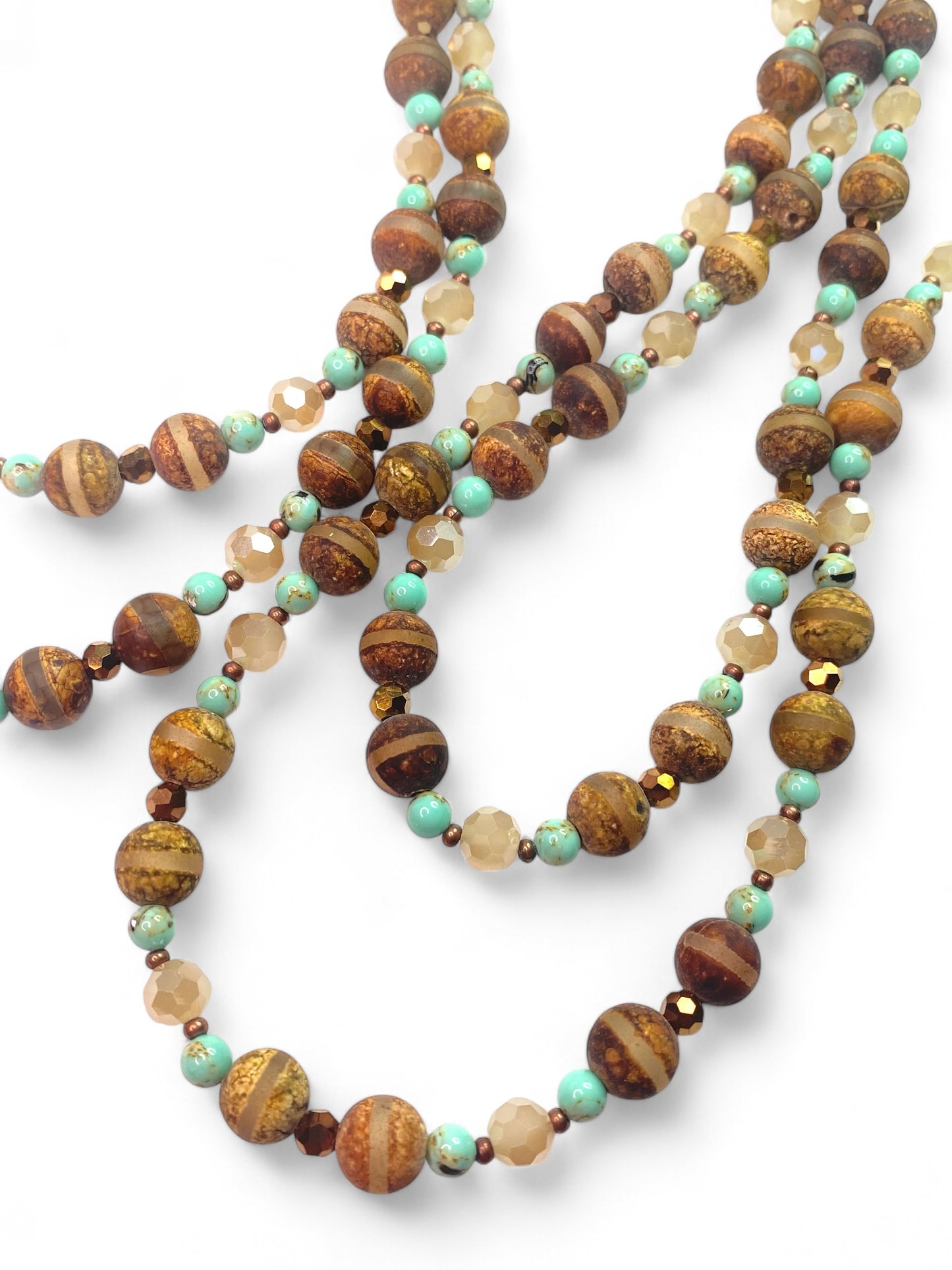 NEW!! Tibetan Agate Sparkle Strand