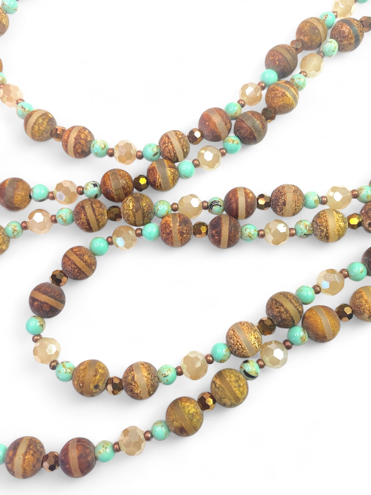 NEW!! Tibetan Agate Sparkle Strand