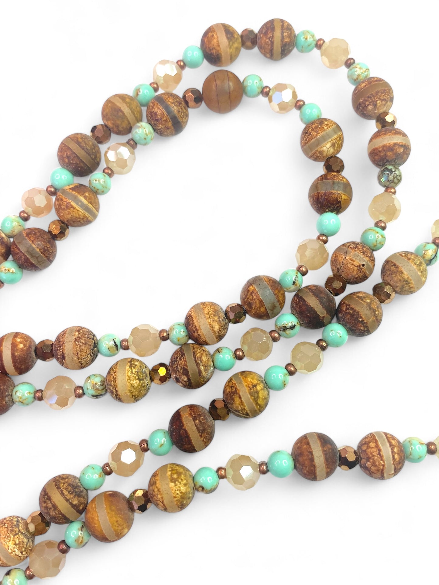 NEW!! Tibetan Agate Sparkle Strand