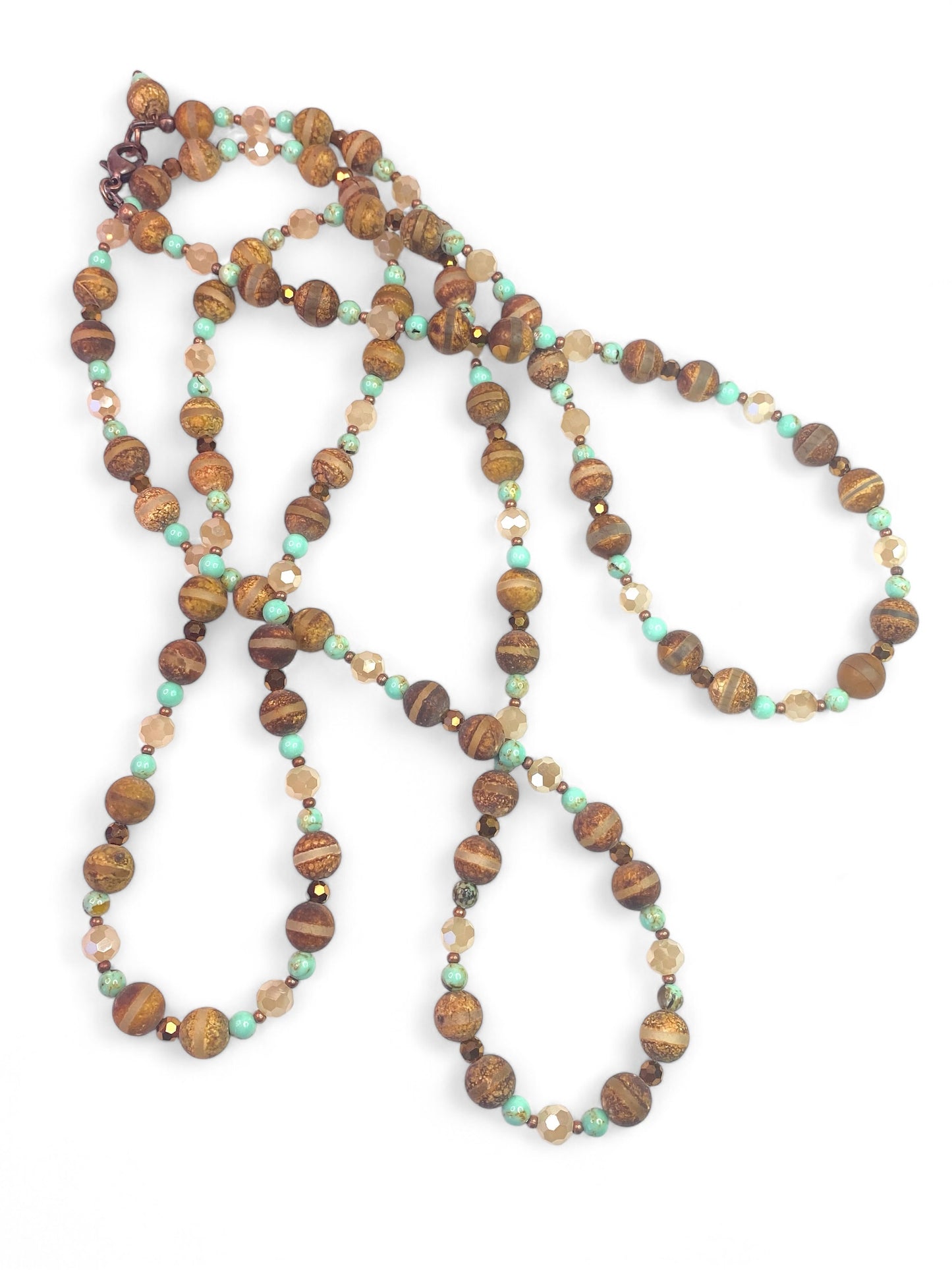 NEW!! Tibetan Agate Sparkle Strand