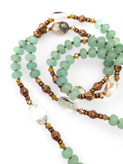 NEW!! Turquoise Drops on Aventurine