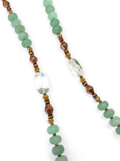 NEW!! Turquoise Drops on Aventurine