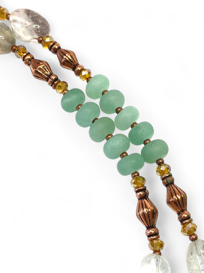 NEW!! Turquoise Drops on Aventurine